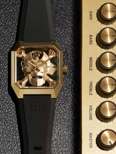 Cyber Skull Bronze saat