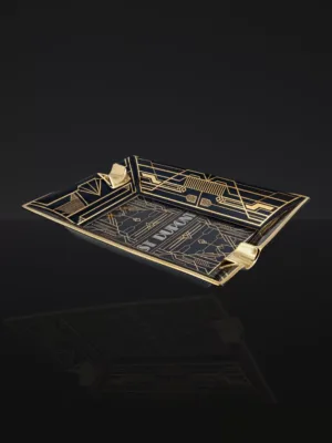 Art deko kul tablasi luks hediyelik sami saat