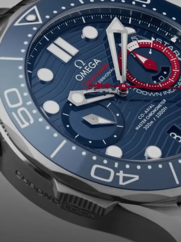 Saat Omega Seamaster Diver 300m Co Axial Master Chronometer Chronograph 44 Mm 21030445103002