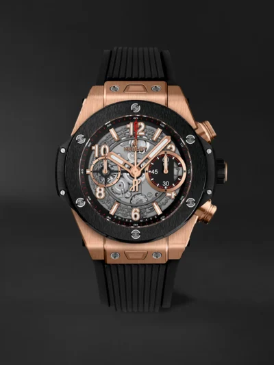 Big Bang Unico King Gold Ceramic