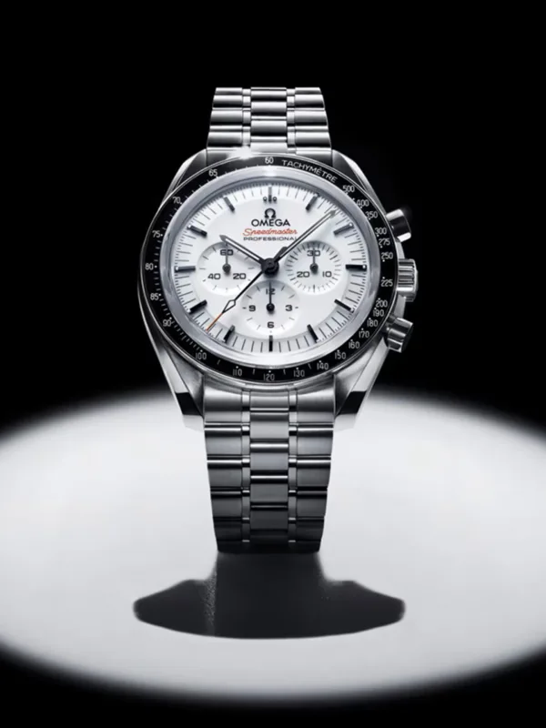 The Speedmaster Moonwatch In White Omega