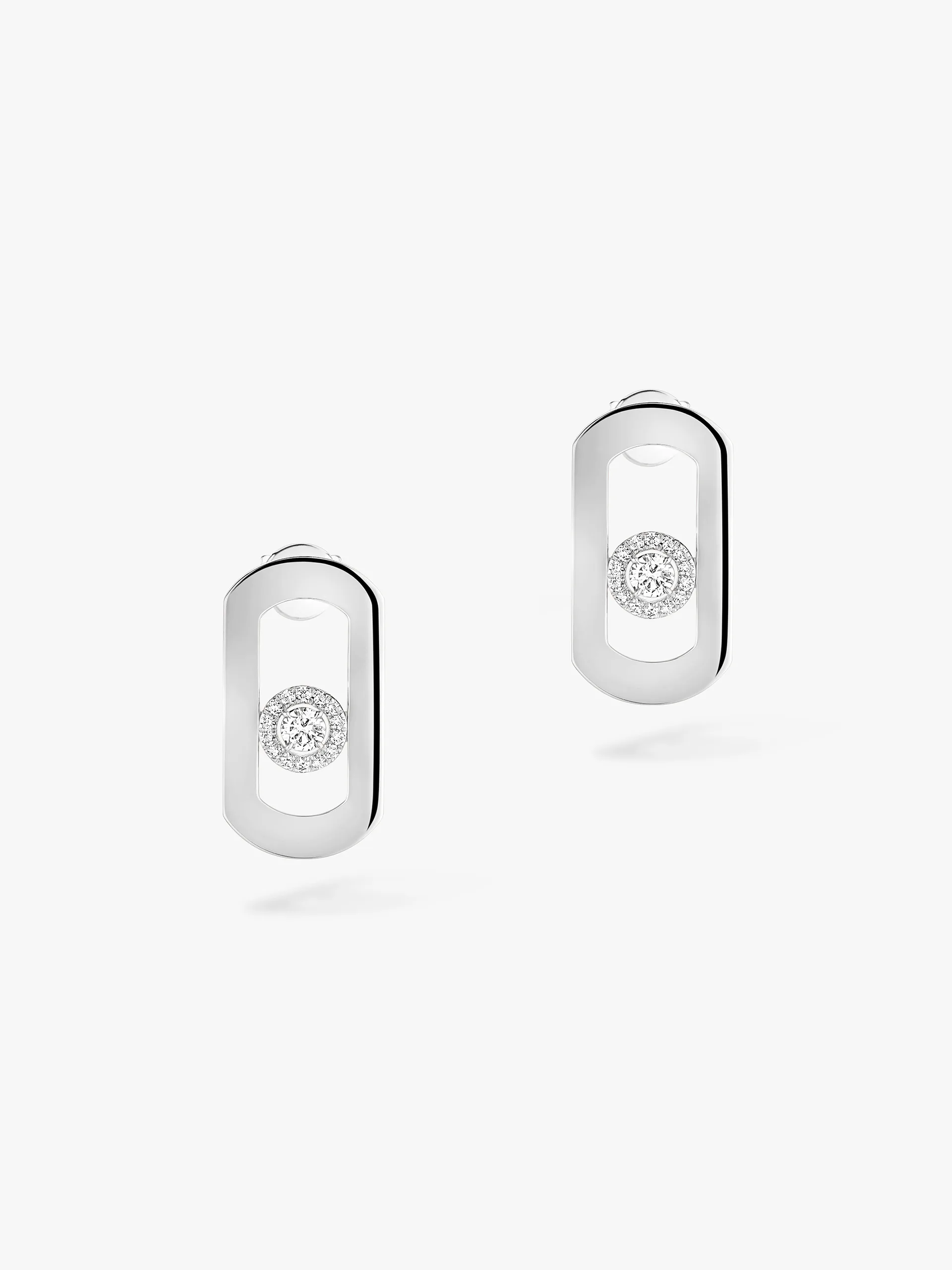 Messika boucles oreilles diamant or blanc so move 12930