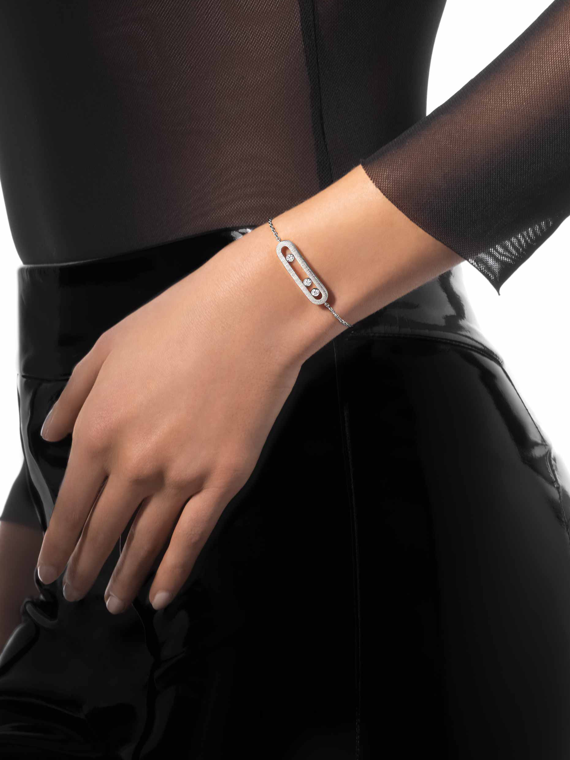 Messika outfit 1 1 bracelet move classique cisel 14586 wg