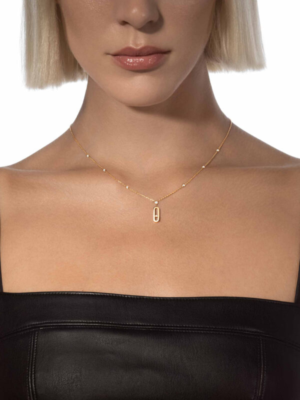 Messika outfit 1 1 collier long move uno 10111 yg