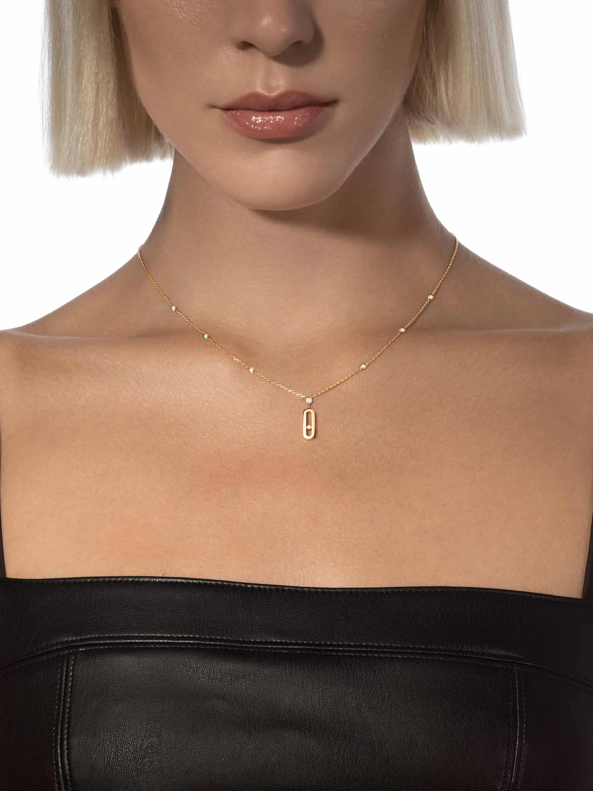 Messika outfit 1 1 collier long move uno 10111 yg