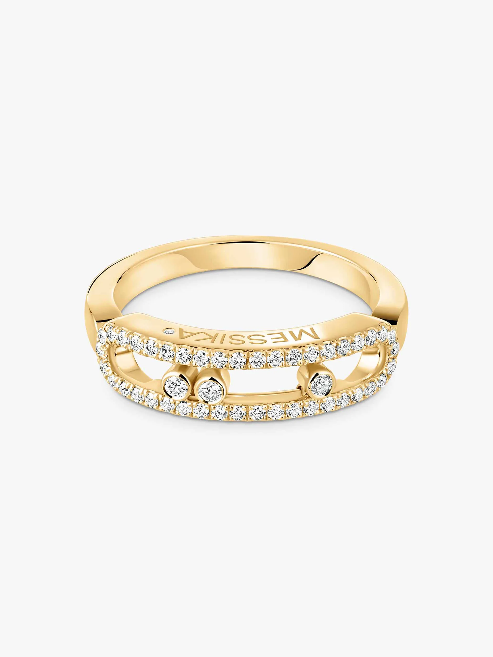 Messika packshot bague baby move classique pav e vue 2 04683 yg
