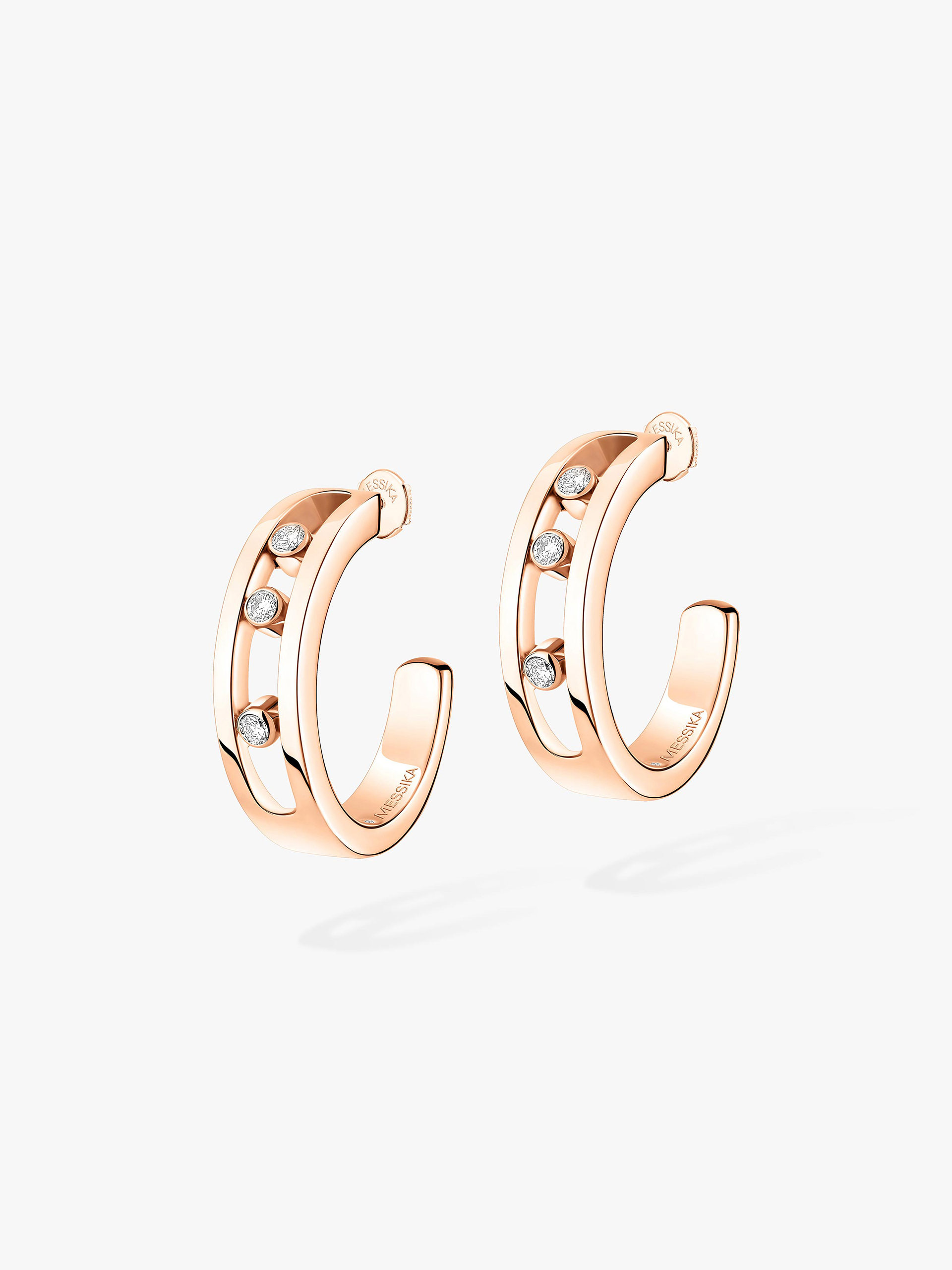 Messika packshot boucles d oreilles cr oles move classique vue 1 04407 pg