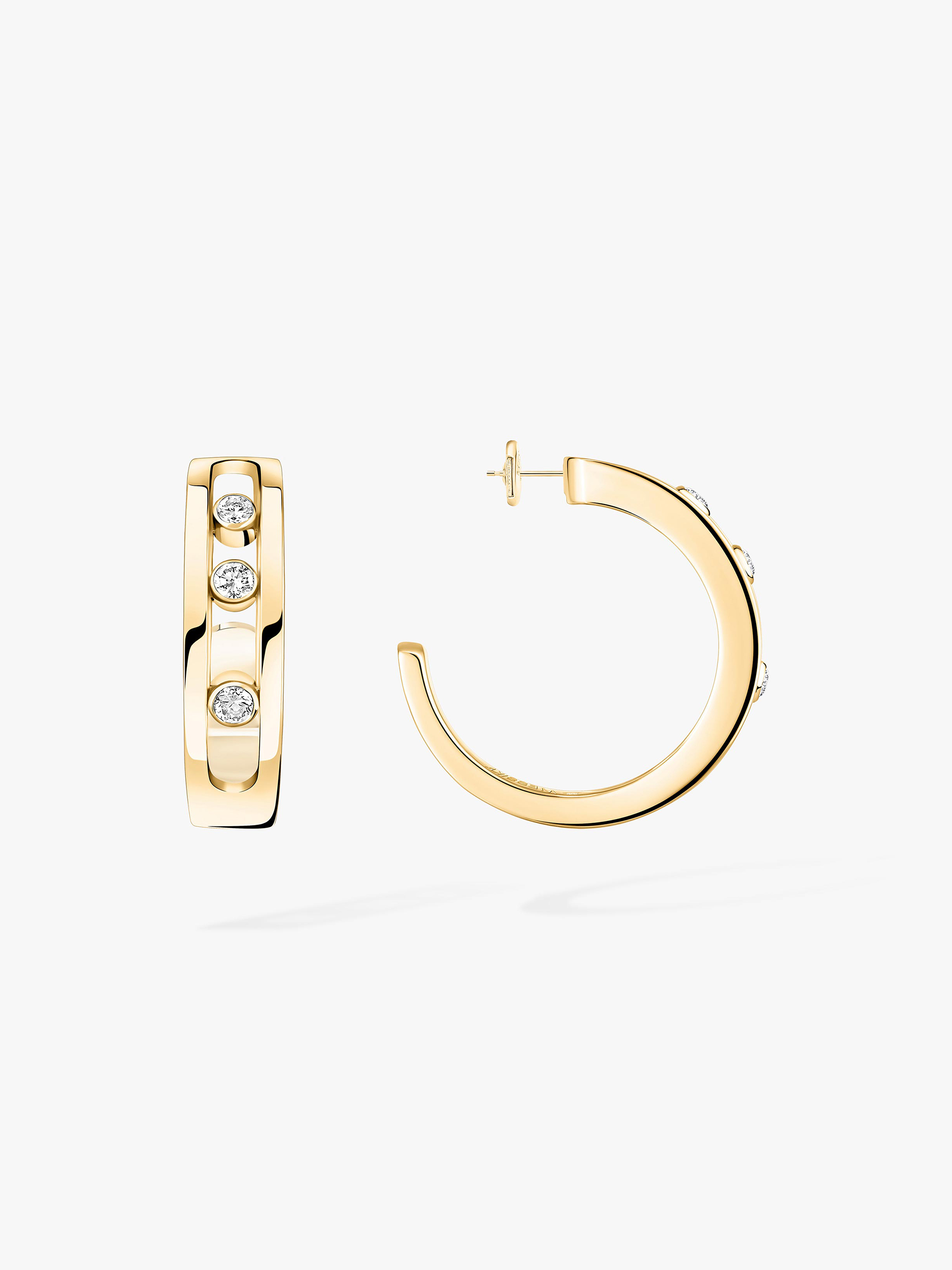 Messika packshot boucles d oreilles cr oles move classique vue 4 04407 yg