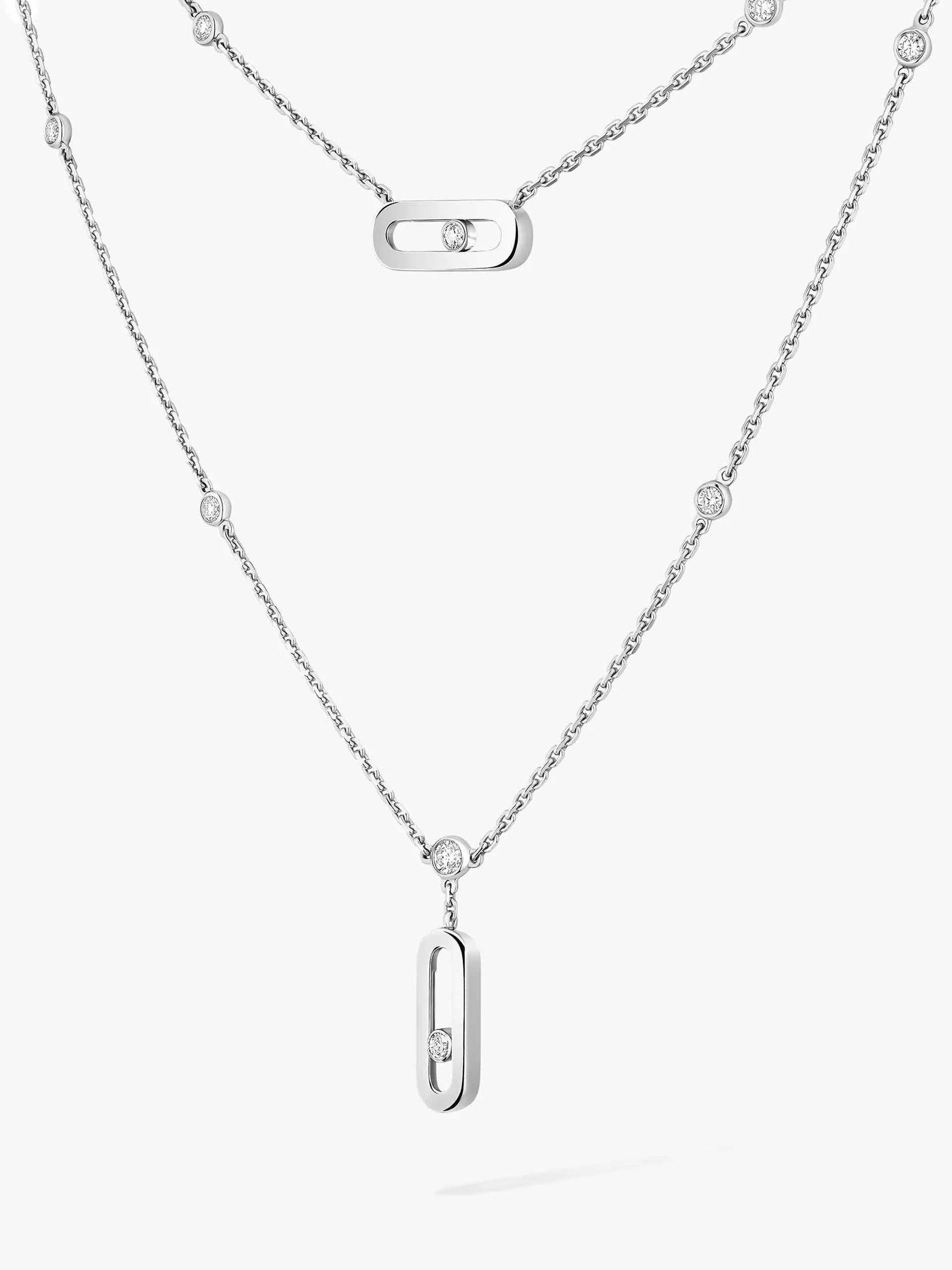 Messika packshot collier 2 rangs move uno vue 3 08852 wg